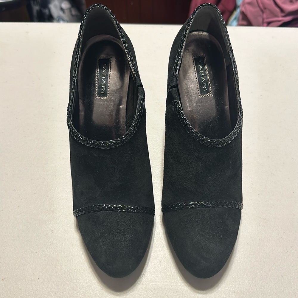 Tahari heel boots